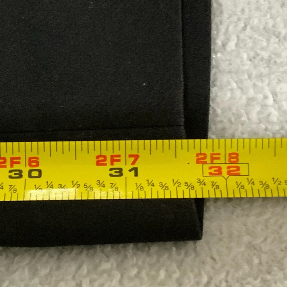 Tommy Hilfiger Mens Black Dress Pants 36x32 Stretch - Picture 8 of 9